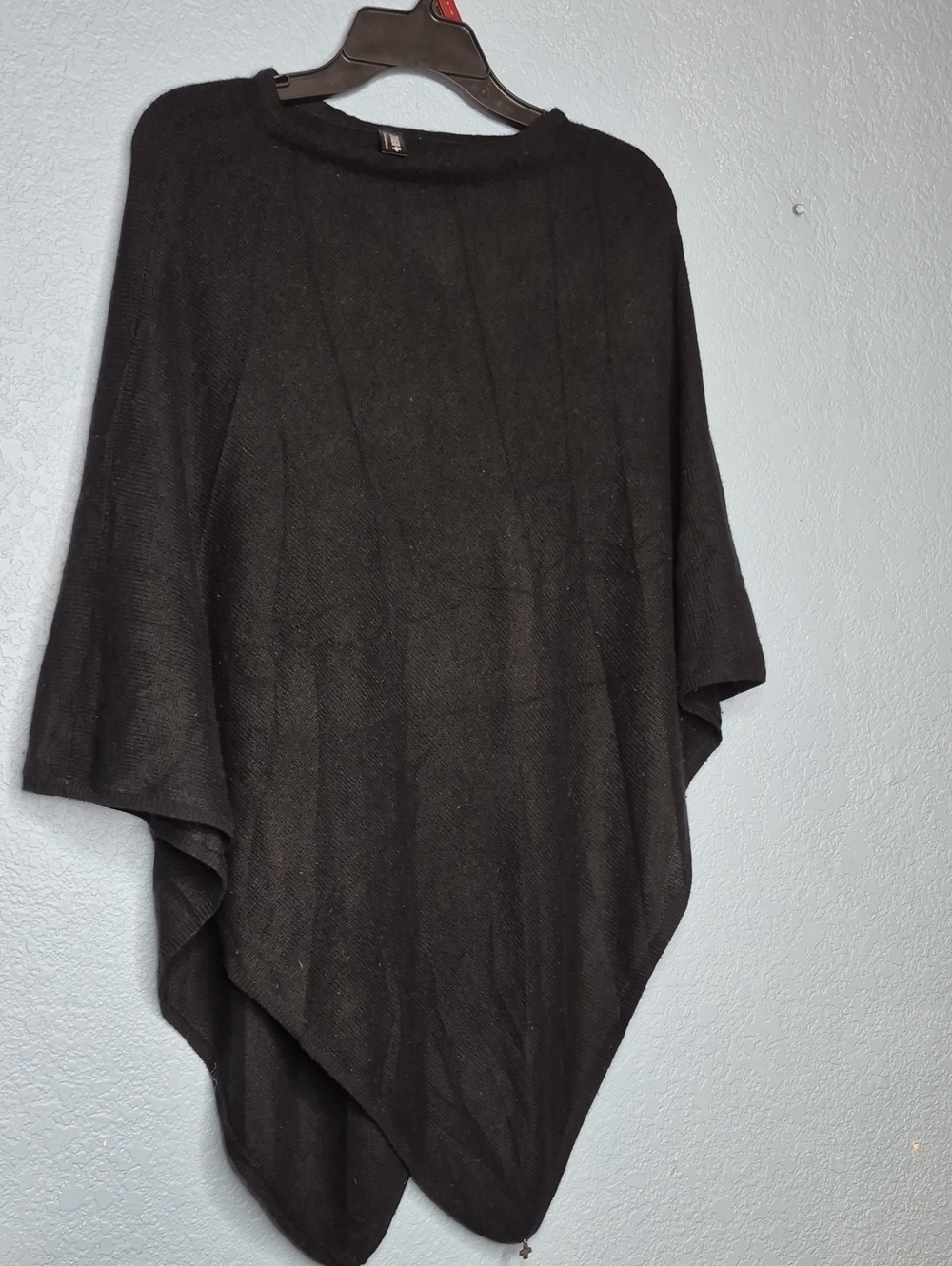 Knit Poncho - 100% Cashmere Lightweight Women's Layer